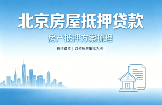 2026年北京房屋抵押没有营业执照能做吗?