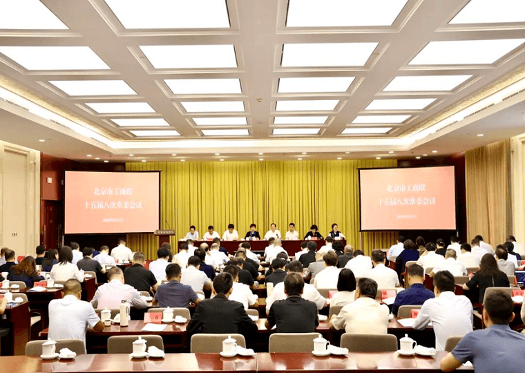91科技集团许泽玮参加北京市工商联十五届八次常委会议